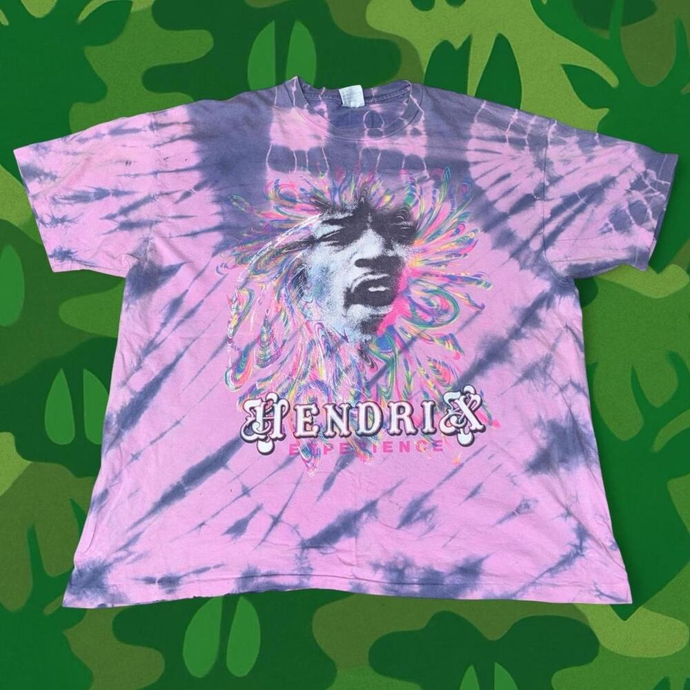 Vintage Jimi Hendrix Experience Tie-Dye Tee Vintage 90s